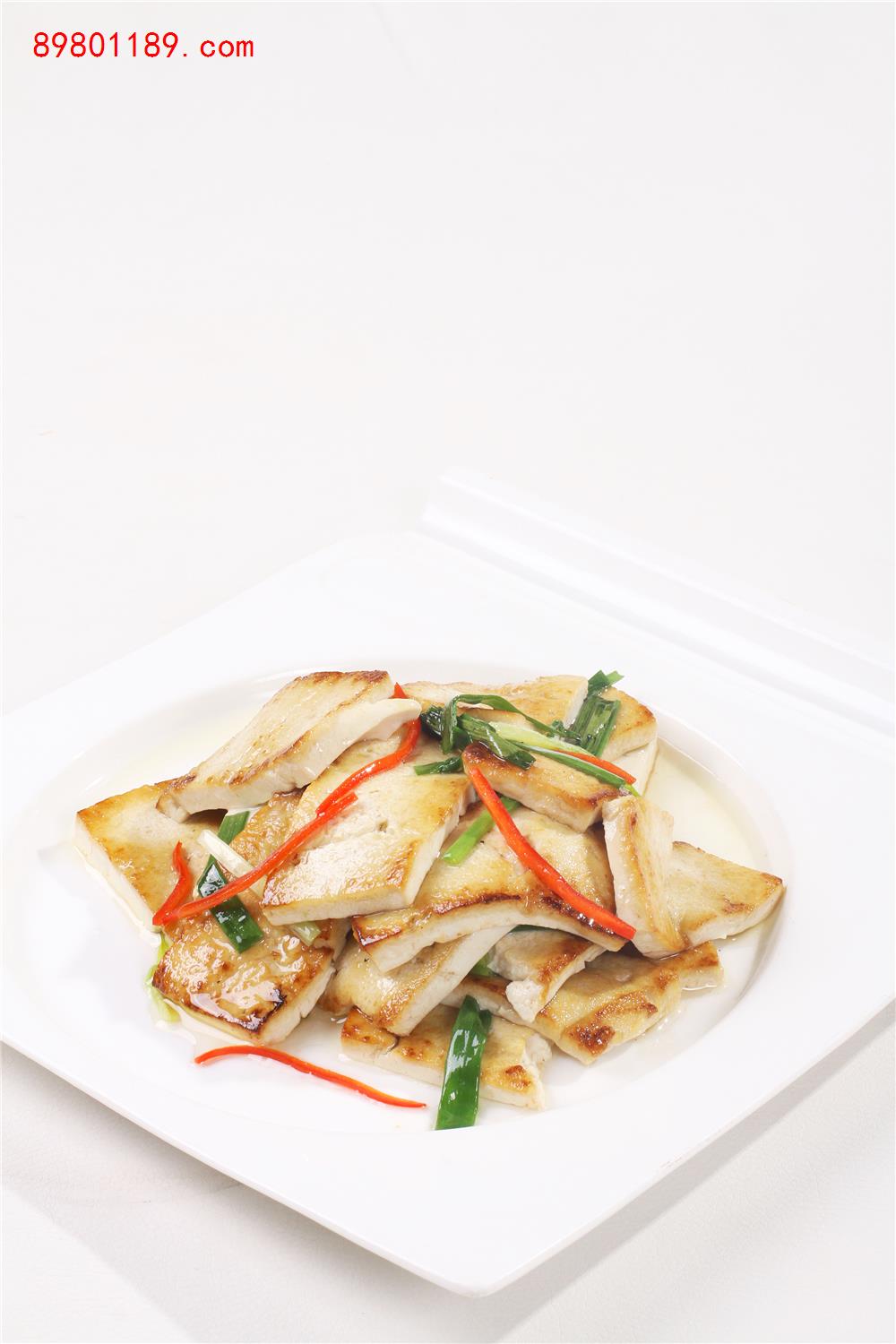 小葱煎豆腐 元